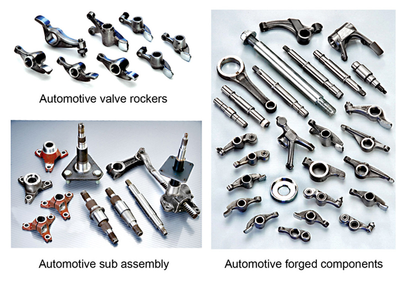Precision forged components